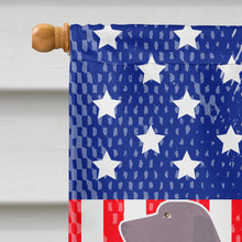 Load image into Gallery viewer, Weimaraner American Flag Canvas House Size BB8361CHF