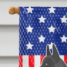 Load image into Gallery viewer, Australian Cattle Dog American Flag Canvas House Size BB8370CHF