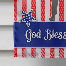 Load image into Gallery viewer, Australian Cattle Dog American Flag Canvas House Size BB8370CHF
