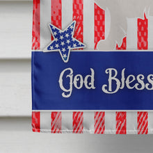Load image into Gallery viewer, Berger Blanc Suisse American Flag Canvas House Size BB8373CHF