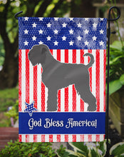 Load image into Gallery viewer, Black Russian Terrier American Garden Flag - Outdoor Decorative Yard Flag BB8374GF