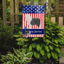 Load image into Gallery viewer, Old English Sheepdog Bobtail American Garden Flag - Outdoor Decorative Yard Flag BB8375GF