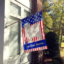 Load image into Gallery viewer, Bolognese American Flag Canvas House Size BB8390CHF