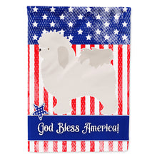 Load image into Gallery viewer, Bolognese American Flag Canvas House Size BB8390CHF
