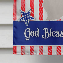 Load image into Gallery viewer, Westie American Flag Canvas House Size BB8399CHF
