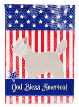 Load image into Gallery viewer, Westie American Flag Canvas House Size BB8399CHF