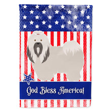 Load image into Gallery viewer, Lhasa Apso American Flag Canvas House Size BB8400CHF