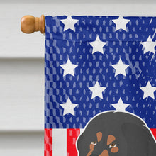 Load image into Gallery viewer, Tibetan Mastiff American Flag Canvas House Size BB8407CHF