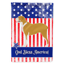 Load image into Gallery viewer, Belgium Mastiff American Flag Canvas House Size BB8408CHF