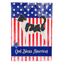 Load image into Gallery viewer, Canaan Dog American Flag Canvas House Size BB8410CHF