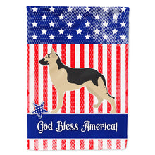 Load image into Gallery viewer, German Shepherd American Flag Canvas House Size BB8411CHF