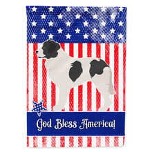Load image into Gallery viewer, Landseer American Flag Canvas House Size BB8412CHF