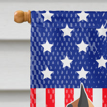 Load image into Gallery viewer, Malinois Belgian Shepherd  American Flag Canvas House Size BB8413CHF