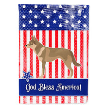Load image into Gallery viewer, Czechoslovakian Wolfdog American Flag Canvas House Size BB8416CHF