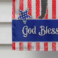 Load image into Gallery viewer, Labradoodle American Flag Canvas House Size BB8418CHF