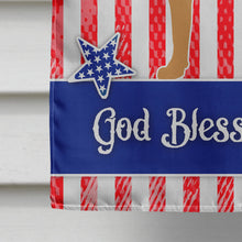 Load image into Gallery viewer, Alano Espanol Spanish Bulldog American Flag Canvas House Size BB8425CHF