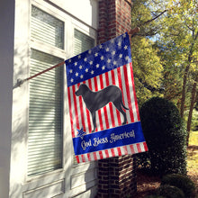 Load image into Gallery viewer, Majorca Shepherd Dog American Flag Canvas House Size BB8427CHF