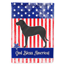 Load image into Gallery viewer, Majorca Shepherd Dog American Flag Canvas House Size BB8427CHF