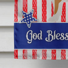 Load image into Gallery viewer, Mastin Epanol Spanish Mastiff American Flag Canvas House Size BB8430CHF