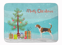 Load image into Gallery viewer, American Foxhound Christmas Machine Washable Memory Foam Mat BB8433RUG