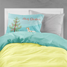 Load image into Gallery viewer, Ariege Pointer Christmas Fabric Standard Pillowcase – Artistic Decorative Front, White Back BB8434PILLOWCASE