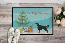Load image into Gallery viewer, Gordon Setter Christmas Doormat - 24x36 Decorative Floor Mat – Indoor/Outdoor Rug with Artistic Flair BB8436JMAT
