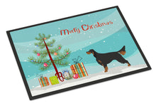 Load image into Gallery viewer, Gordon Setter Christmas Doormat - 18x27 Decorative Floor Mat – Indoor/Outdoor Rug with Artistic Flair BB8436MAT