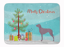 Load image into Gallery viewer, Weimaraner Christmas Machine Washable Memory Foam Mat BB8442RUG