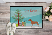 Load image into Gallery viewer, Bavarian Mountian Hound Christmas Doormat - 18x27 Decorative Floor Mat – Indoor/Outdoor Rug with Artistic Flair BB8447MAT