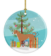Load image into Gallery viewer, Australian Pinscher Christmas Ornament - Round Ceramic Ornament – Artist-Designed Keepsake Decoration BB8452CO1
