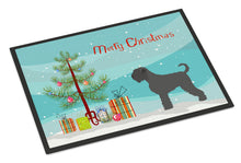 Load image into Gallery viewer, Black Russian Terrier Christmas Doormat - 24x36 Decorative Floor Mat – Indoor/Outdoor Rug with Artistic Flair BB8455JMAT