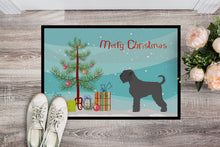 Load image into Gallery viewer, Black Russian Terrier Christmas Doormat - 18x27 Decorative Floor Mat – Indoor/Outdoor Rug with Artistic Flair BB8455MAT