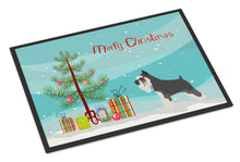 Load image into Gallery viewer, Miniature Schnauzer Christmas Doormat - 24x36 Decorative Floor Mat – Indoor/Outdoor Rug with Artistic Flair BB8460JMAT