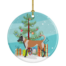 Load image into Gallery viewer, Malinois Christmas Ornament - Round Ceramic Ornament – Artist-Designed Keepsake Decoration BB8461CO1