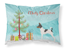 Load image into Gallery viewer, American Toy Fox Terrier Christmas Fabric Standard Pillowcase – Artistic Decorative Front, White Back BB8468PILLOWCASE
