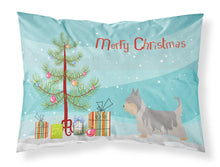 Load image into Gallery viewer, Australian Silky Terrier Christmas Fabric Standard Pillowcase – Artistic Decorative Front, White Back BB8469PILLOWCASE