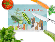 Load image into Gallery viewer, Biewer Terrier Christmas Glass Cutting Boards – Durable, Decorative Kitchen Art Large BB8470LCB