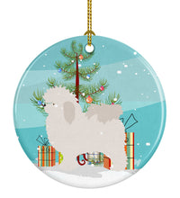 Load image into Gallery viewer, Bolognese Christmas Ornament - Round Ceramic Ornament – Artist-Designed Keepsake Decoration BB8471CO1
