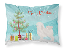 Load image into Gallery viewer, Bolognese Christmas Fabric Standard Pillowcase – Artistic Decorative Front, White Back BB8471PILLOWCASE