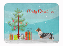 Load image into Gallery viewer, Welsh Corgi Cardigan Christmas Machine Washable Memory Foam Mat BB8475RUG