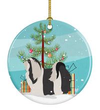 Load image into Gallery viewer, Havanese Christmas Ornament - Round Ceramic Ornament – Artist-Designed Keepsake Decoration BB8476CO1