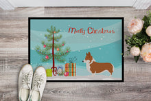 Load image into Gallery viewer, Pembroke Welsh Corgi Christmas Doormat - 24x36 Decorative Floor Mat – Indoor/Outdoor Rug with Artistic Flair BB8482JMAT