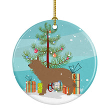 Load image into Gallery viewer, Berger Picard Christmas Ornament - Round Ceramic Ornament – Artist-Designed Keepsake Decoration BB8483CO1