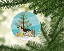 Load image into Gallery viewer, German Shepherd Christmas Ornament - Round Ceramic Ornament – Artist-Designed Keepsake Decoration BB8492CO1