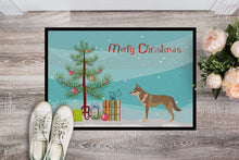Load image into Gallery viewer, Czechoslovakian Wolfdog Christmas Doormat - 24x36 Decorative Floor Mat – Indoor/Outdoor Rug with Artistic Flair BB8497JMAT