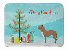 Load image into Gallery viewer, Perro de Presa Canario Christmas Machine Washable Memory Foam Mat BB8501RUG