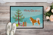 Load image into Gallery viewer, Icelandic Sheepdog Christmas Doormat - 24x36 Decorative Floor Mat – Indoor/Outdoor Rug with Artistic Flair BB8502JMAT