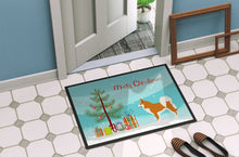 Load image into Gallery viewer, Icelandic Sheepdog Christmas Doormat - 24x36 Decorative Floor Mat – Indoor/Outdoor Rug with Artistic Flair BB8502JMAT