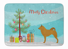 Load image into Gallery viewer, Finnish Spitz Christmas Machine Washable Memory Foam Mat BB8505RUG