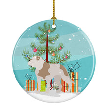 Load image into Gallery viewer, American Bulldog Christmas Ornament - Round Ceramic Ornament – Artist-Designed Keepsake Decoration BB8510CO1